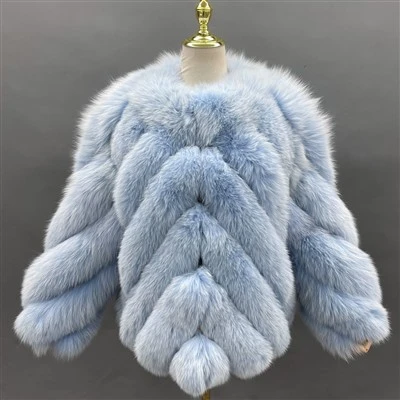 Kot bulu Fox Biru