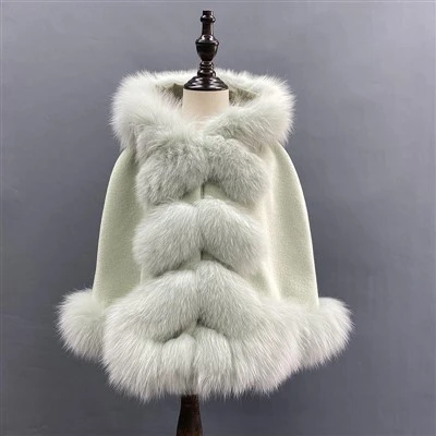Fabulous Furs White Kids Coats