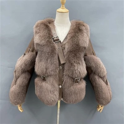 Bulu musang Coat Brown