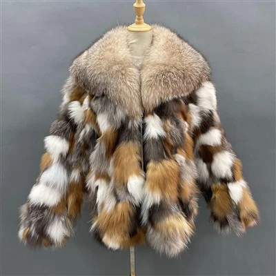 Jaket bulu Fox tulen